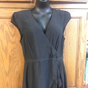 J Crew Drapey Crepe Dress New With Tags in Black